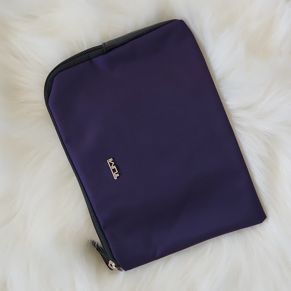 Empty Tumi for Delta travel kit